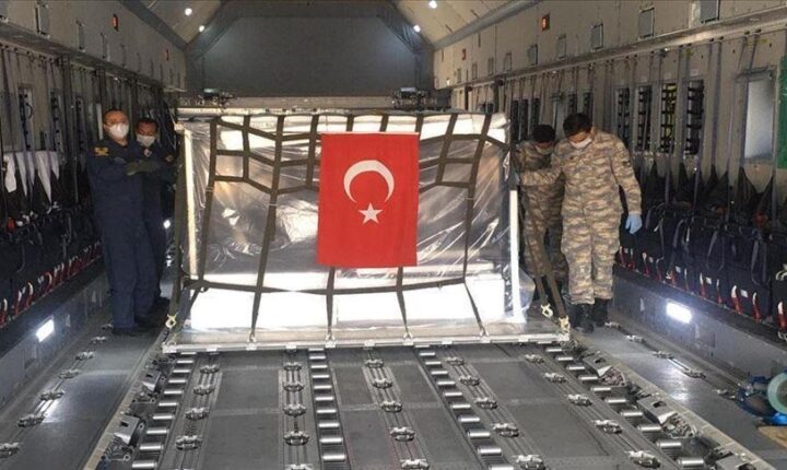 مكافحة كورونا.. مساعدات تركيا الطبية تصل 160 دولة
