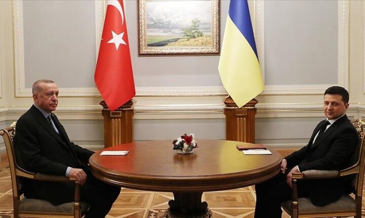 أردوغان يبحث مع زيلينسكي مفاوضات روسيا وأوكرانيا بإسطنبول