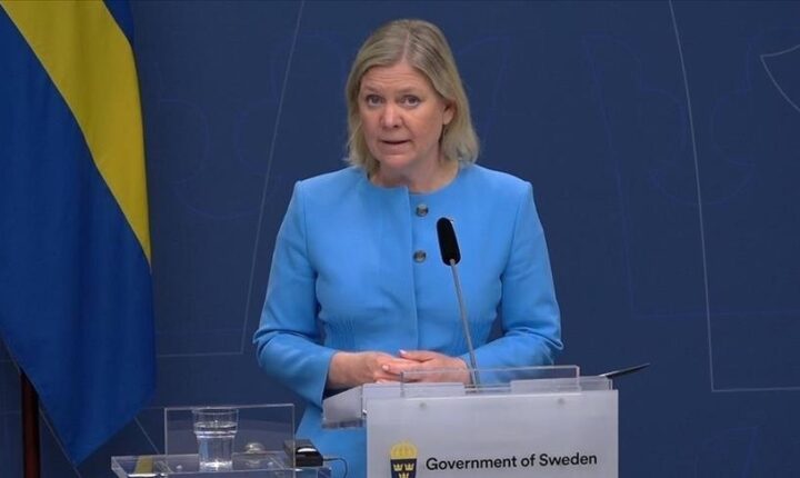 رئيسة وزراء السويد: لا شراكة مع من يلوحون براية “بي كي كي”
