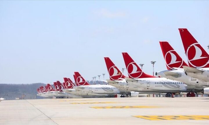 “الخطوط التركية” تتجه لتسجيل رقم قياسي بالرحلات اليومية