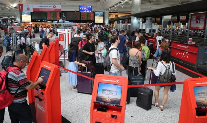 أكثر من 94 مليون مسافر يستخدمون المطارات التركية خلال الأشهر الستة الاولى من العام الجاري