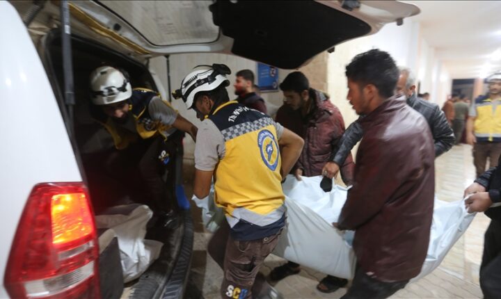 مقتل 5 مدنيين جراء قصف للنظام السوري على حلب وإصابة آخر بجروح في قرية “كفرنوران”