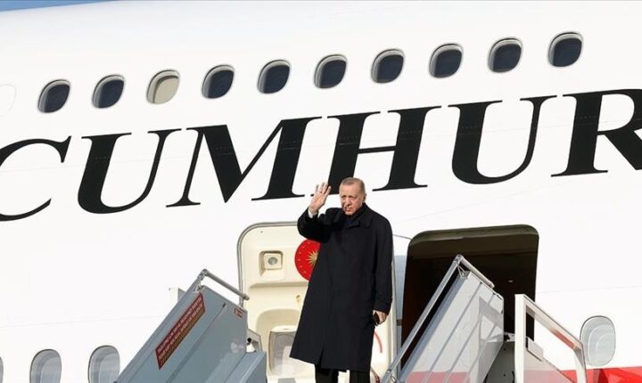 الرئيس أردوغان يتوجه إلى السعودية