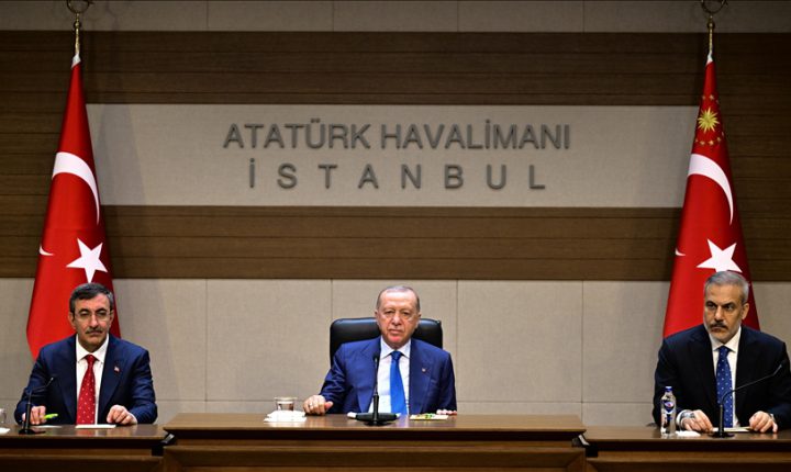 أردوغان: قرارات الاعتراف بفلسطين ستسرع حل الدولتين