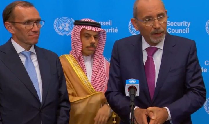 الصفدي: عدوان إسرائيل على سوريا وغزة يهدد الأمن ويعرقل تحقيق السلام
