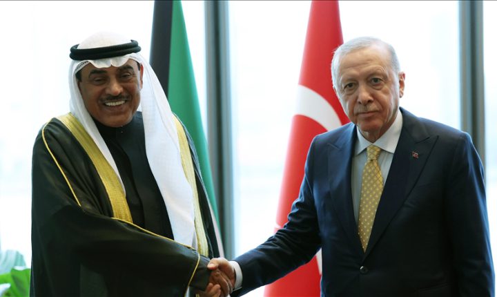 الرئيس أردوغان يلتقي ولي العهد الكويتي في نيويورك
