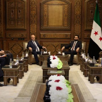وزير الداخلية السوري يبحث مع وفد من سفارة تركيا بدمشق آفاق التعاون في المجالات الأمنية