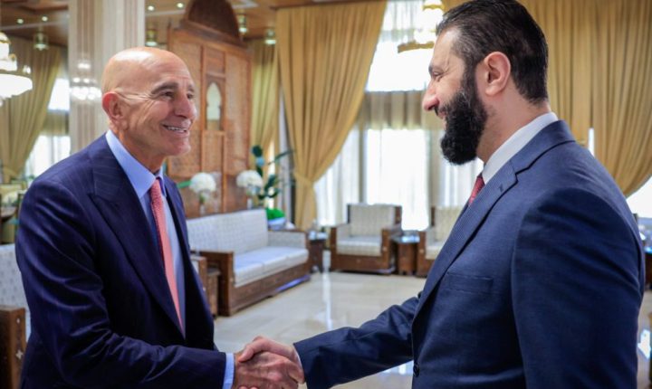 الشرع يبحث مع مسؤولين أمريكيين آليات تنفيذ اتفاق العاشر آذار