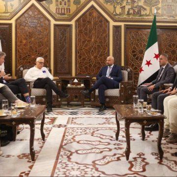 وزير الطوارئ السوري يبحث مع وفد أوروبي دعم نزع الألغام وعودة اللاجئين