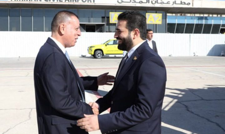 وزير الداخلية السوري يصل إلى عمان ويلتقي نظيره الأردني