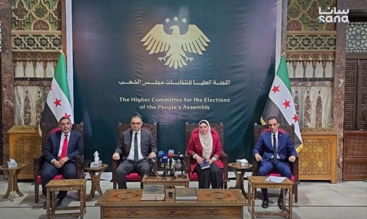 لجنة انتخابات مجلس الشعب تصدر قوائم ترميم الهيئات الناخبة لدائرتي تل أبيض ورأس العين