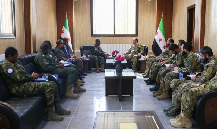 وزارة الدفاع السورية تبحث مع الأندوف آليات التنسيق على خطوط الفصل مع الاحتلالِ الإسرائيلي