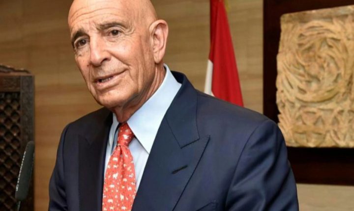 توم براك: القيادة في سوريا قدمت عملاً جيداً خلال الأشهر الأخيرة