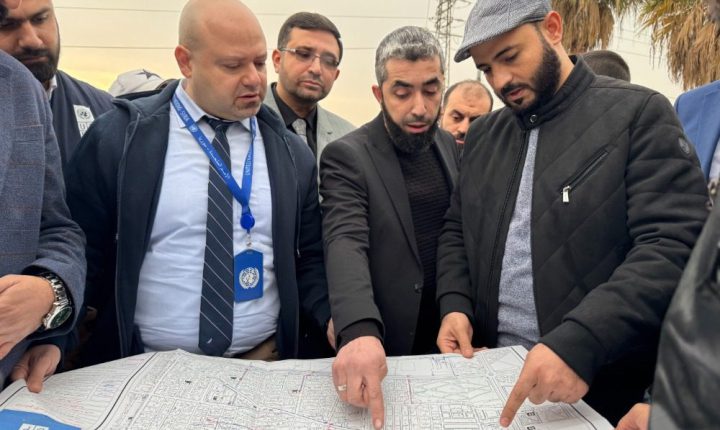 بدء تنفيذ مشروع تعاون مشترك لترحيل الأنقاض وتأهيل المدينة في حلب