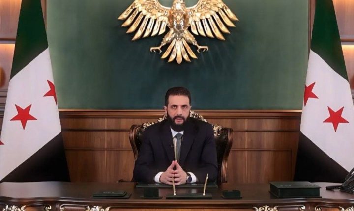 الشرع يدعو الشعب السوري بكل أطيافه للاحتفال بذكرى معركة ردع العدوان