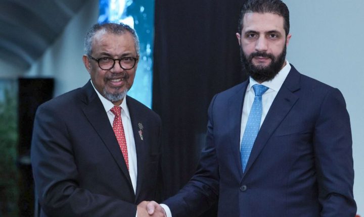 الشرع يلتقي رئيس فنلندا والمدير العام للصحة العالمية على هامش قمة المناخ