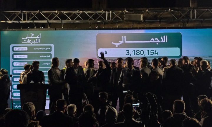 حملة “لعيونك يا جرجناز” تجمع أكثر من 3 ملايين دولار