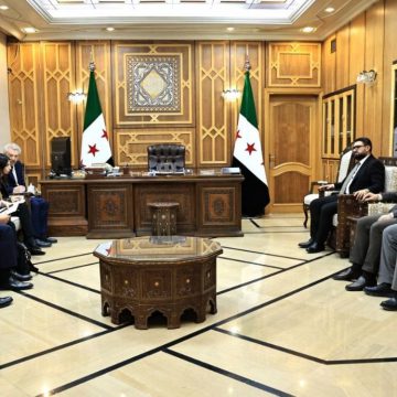 وزير العدل السوري يبحث مع فريق أممي سبل تعزيز التعاون في المجالات المشتركة