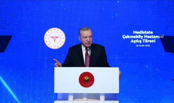 أردوغان: تركيا أثبتت أنها دولة رائدة ونموذجية في المجال الصحي