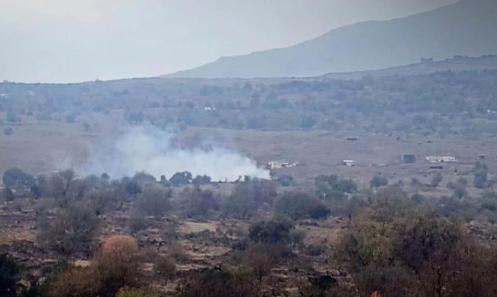 قوات الاحتلال الإسرائيلي تتوغل في محيط بلدة بيت جن وتمنع حركة المواطنين