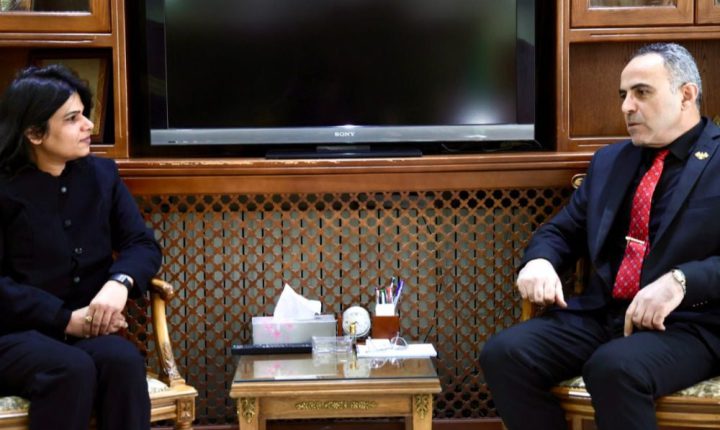 مباحثات سورية – هندية لتعزيز التعاون في القطاع الزراعي