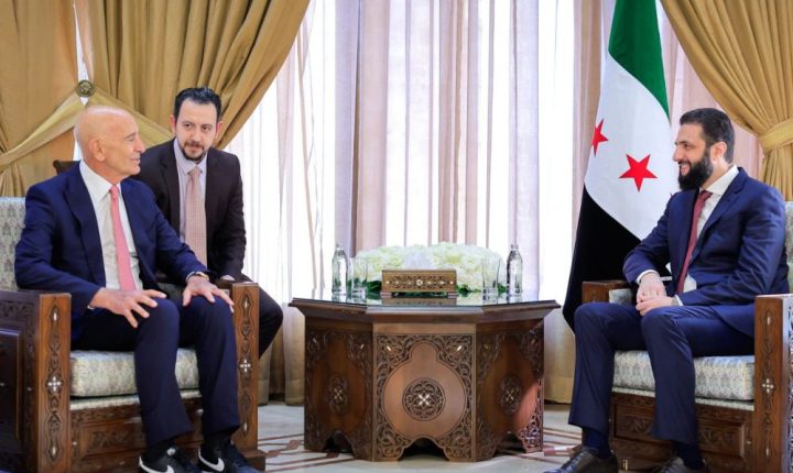 الشرع يبحث مع المبعوث الأميركي المستجدات الأخيرة في المنطقة