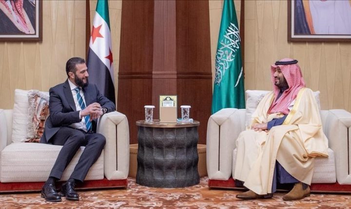 الشرع يبحث هاتفياً مع ولي العهد السعودي العلاقات الثنائية