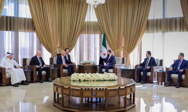 الشرع يترأس اجتماعاً تمهيدياً يجمع الشركة السورية للبترول و شيفرون بهدف الاستكشاف البحري