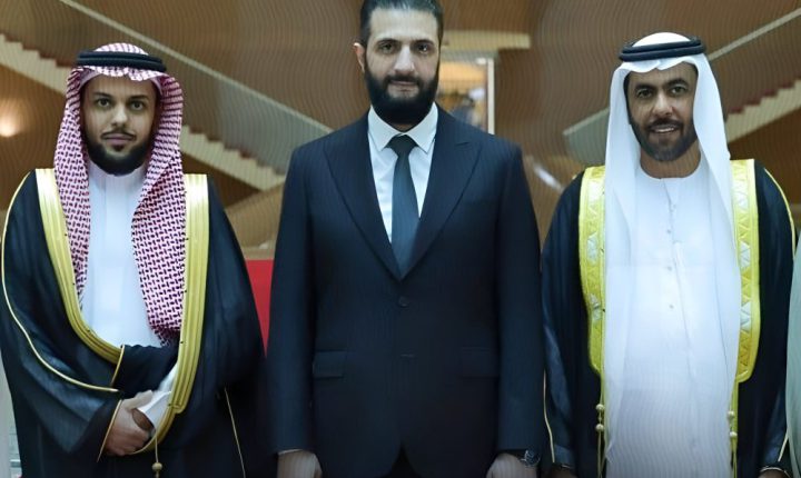 الشرع يستقبل رجال أعمال ومستثمرين خليجيين