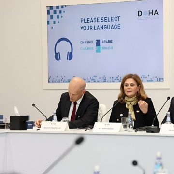 قبوات تبحث سبل تعزيز الدعم الدولي لسوريا في منتدى الدوحة