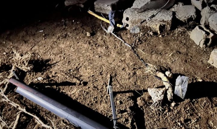 الأمنُ السوري يعثر على منصات إطلاق صواريخ بدائية بمحيط مطار المزة