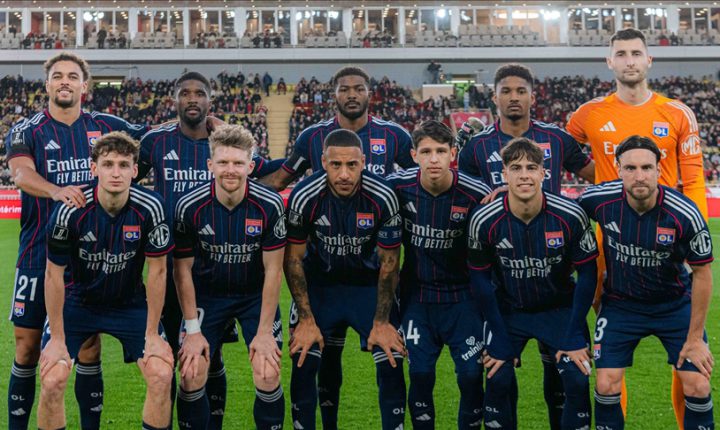 أولمبيك ليون يحسم لقاء القمة أمام موناكو