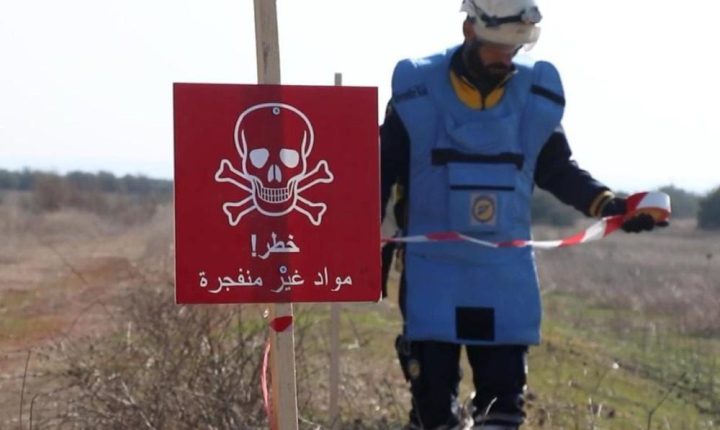 سقوط خمسة مدنيين بألغام ب ك ك الإرهابي في محيط سد تشرين وجسر قره قوزاق بريف حلب