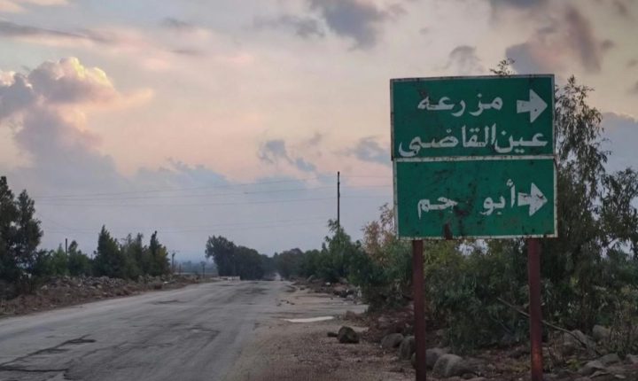 الاحتلال الإسرائيلي يتوغل في مزرعة عين القاضي ويفتش منزلاً