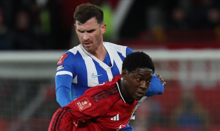 مانشستر يونايتد يودع كأس الاتحاد الإنجليزي بخسارته أمام برايتون