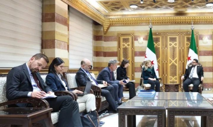 وزير العدل يبحث مع وفد أوروبي سبل التعاون في المجالات القانونية والعدلية