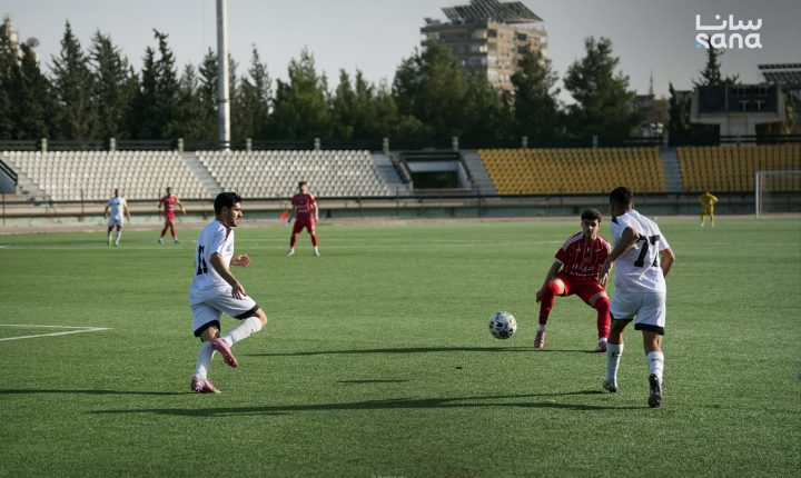 أهلي حلب يتشارك الصدارة مع الوحدة في الدوري الممتاز لكرة القدم