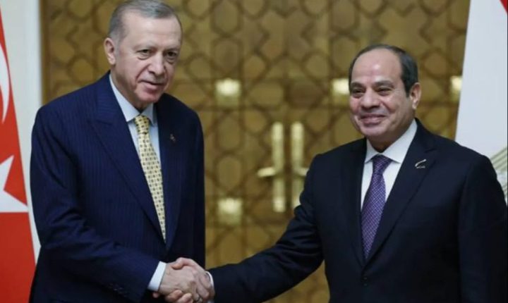 أردوغان و السيسي يؤكدان دعم وحدة سوريا وسيادتها