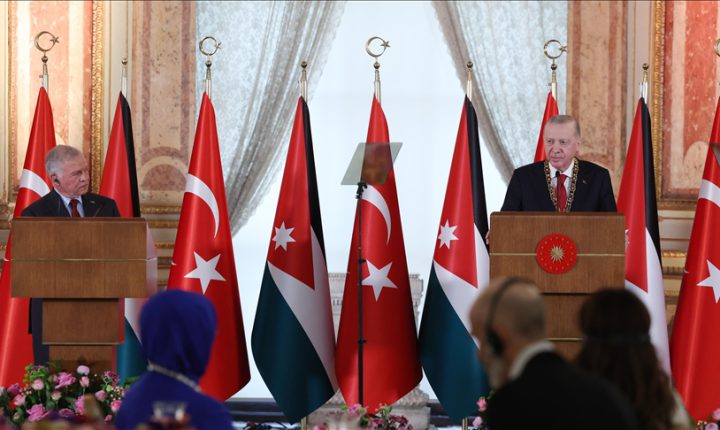 أردوغان: اتخذنا مع ملك الأردن قرارات مهمة لتعزيز علاقاتنا