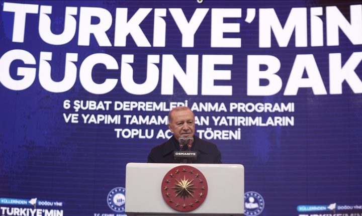 أردوغان: قدمنا دولة وشعبا أروع صور التضامن بمواجهة كارثة الزلزال