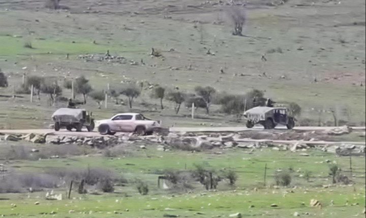 قوات الاحتلال الإسرائيلي تصعد من انتهاكاتها بحق الأهالي في قرية معرية بريف درعا الغربي