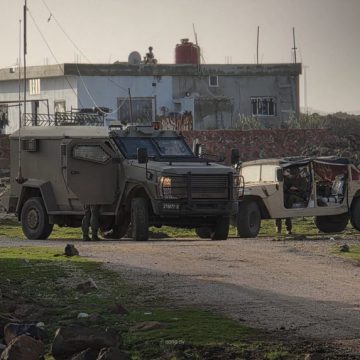 قوة للاحتلال الإسرائيلي تتوغل بريف القنيطرة الشمالي