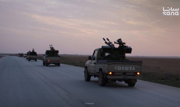 هيئة العمليات: الجيش العربي السوري بدأ بالانسحاب من محيط الحسكة