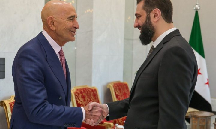 الشرع يبحث مع وفد أمريكي في دمشق التطورات الأخيرة والقضايا المشتركة