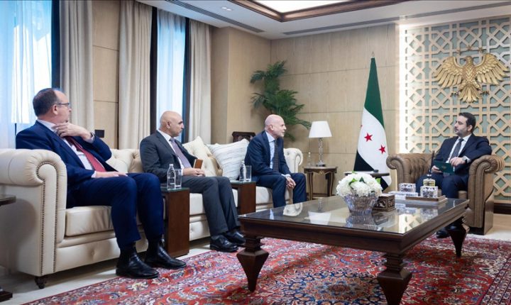 الشيباني يبحث مع مسؤول أممي الأوضاع الإنسانية في سوريا