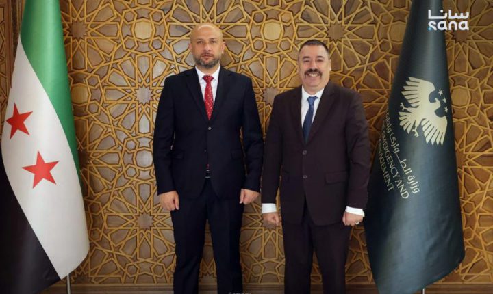 وزير الطوارئ السوري يبحث مع القائم بأعمال سفارة قبرص تعزيز الجاهزية للكوارث والاستجابة الإقليمية