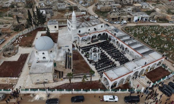 افتتاح مجمّع ضريح عمر بن عبد العزيز بريف إدلب بدعم تركي