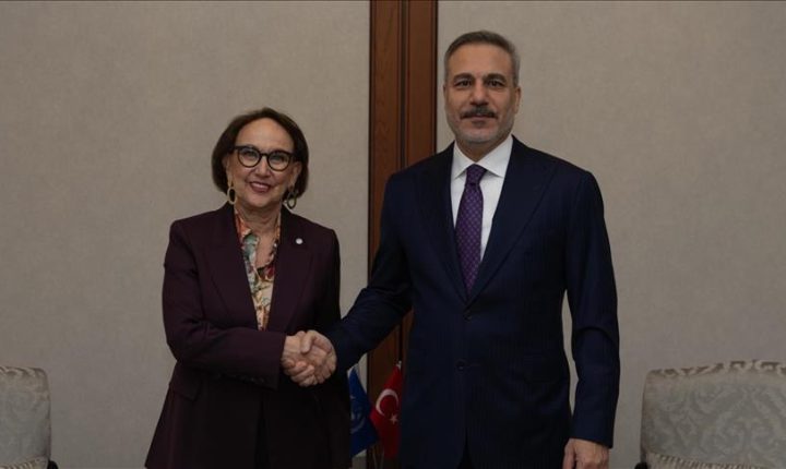 فيدان يلتقي الأمينة العامة لمؤتمر الأمم المتحدة للتجارة والتنمية