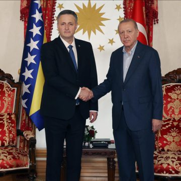 أردوغان يستقبل رئيس مجلس رئاسة البوسنة