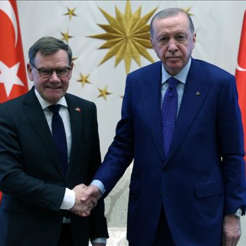 أردوغان يلتقي وزير الخارجية الألماني